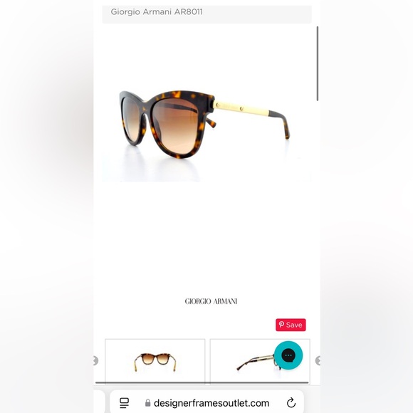 Gorgio Armani sunglasses model AR8011 - Picture 9 of 10